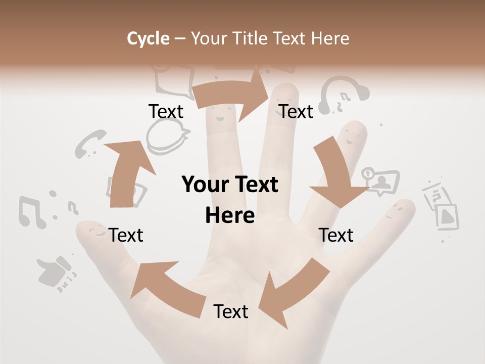 Internet Contact Community PowerPoint Template