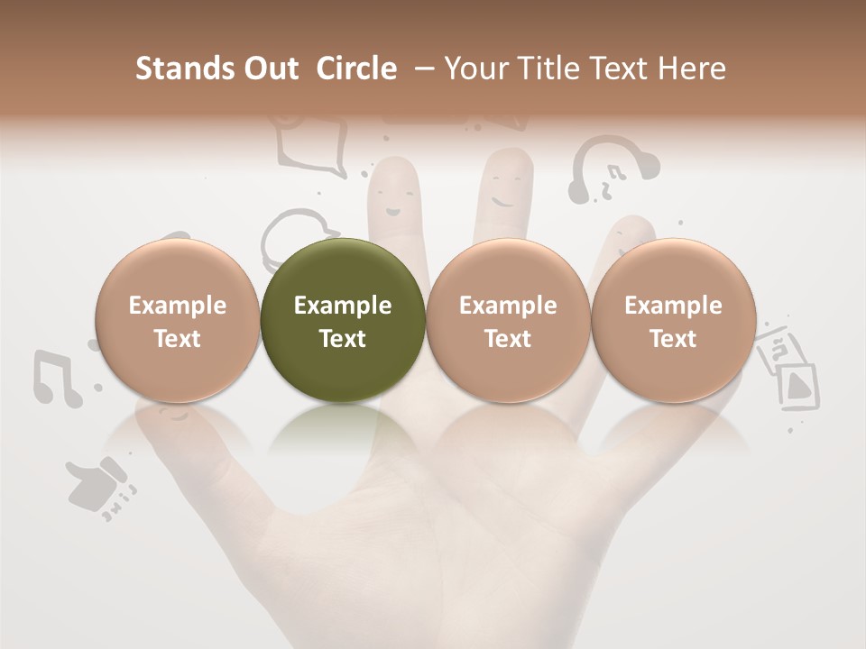 Internet Contact Community PowerPoint Template