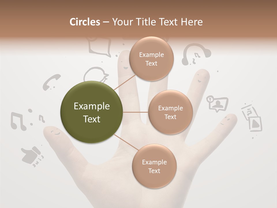 Internet Contact Community PowerPoint Template