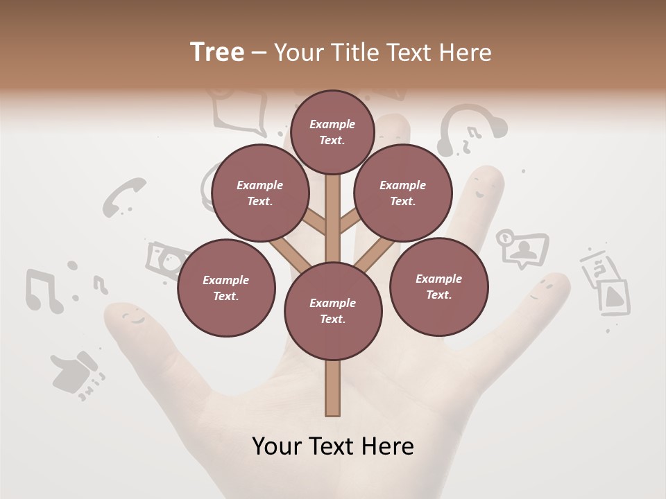 Internet Contact Community PowerPoint Template