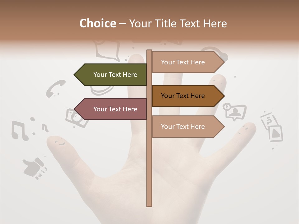 Internet Contact Community PowerPoint Template