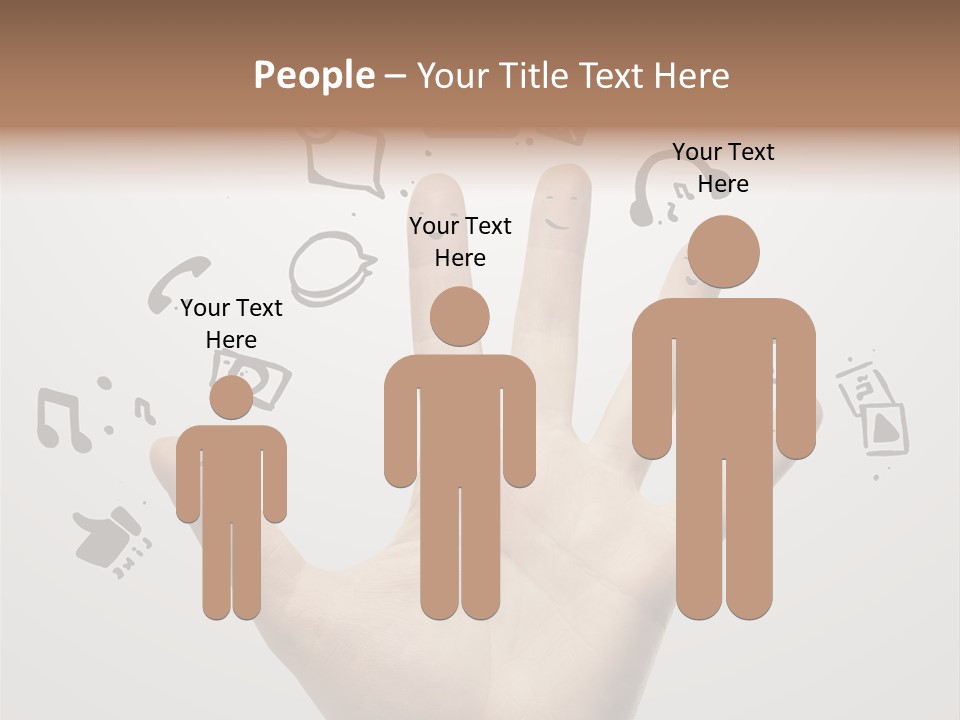 Internet Contact Community PowerPoint Template