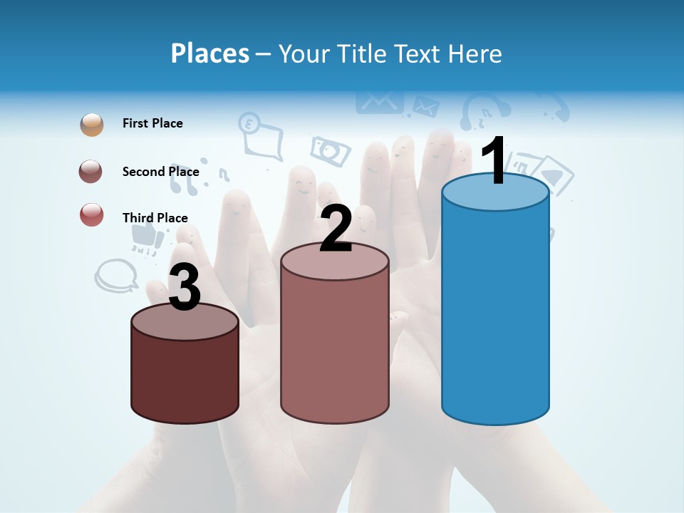 Friend Icon Symbol PowerPoint Template