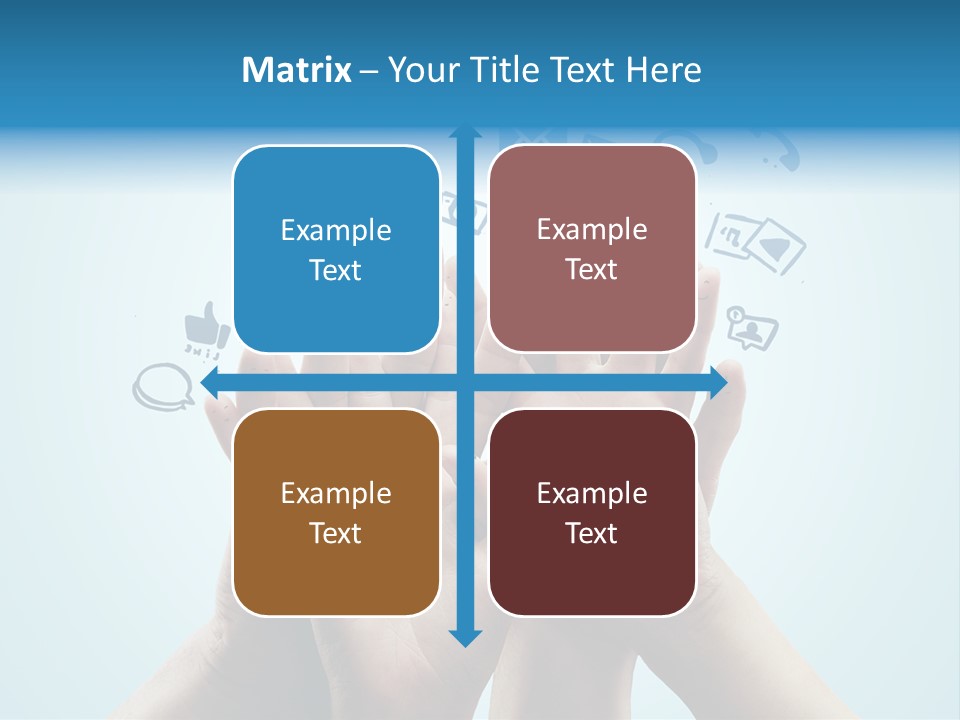 Friend Icon Symbol PowerPoint Template