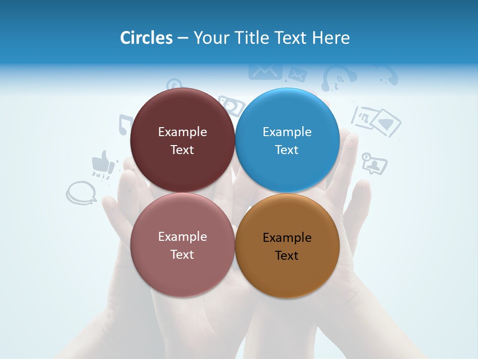 Friend Icon Symbol PowerPoint Template