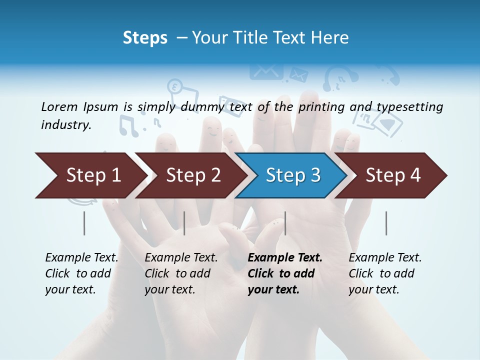 Friend Icon Symbol PowerPoint Template
