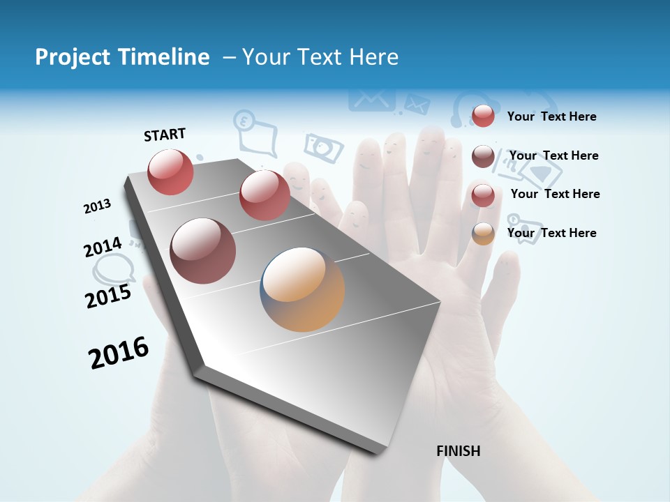 Friend Icon Symbol PowerPoint Template