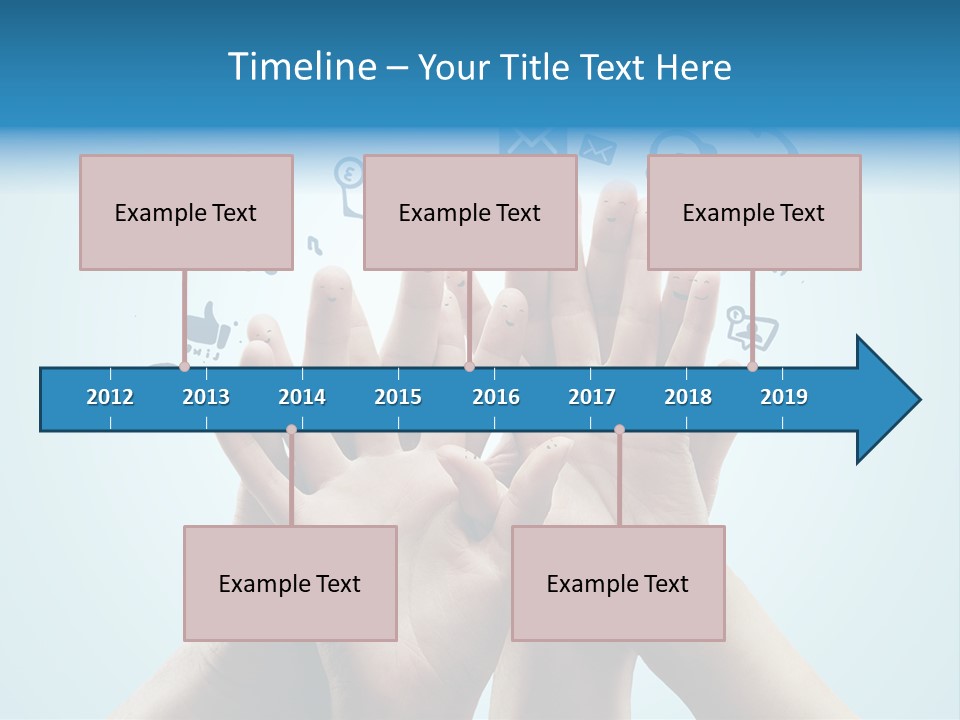 Friend Icon Symbol PowerPoint Template