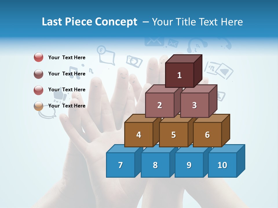 Friend Icon Symbol PowerPoint Template