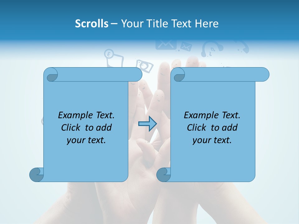 Friend Icon Symbol PowerPoint Template