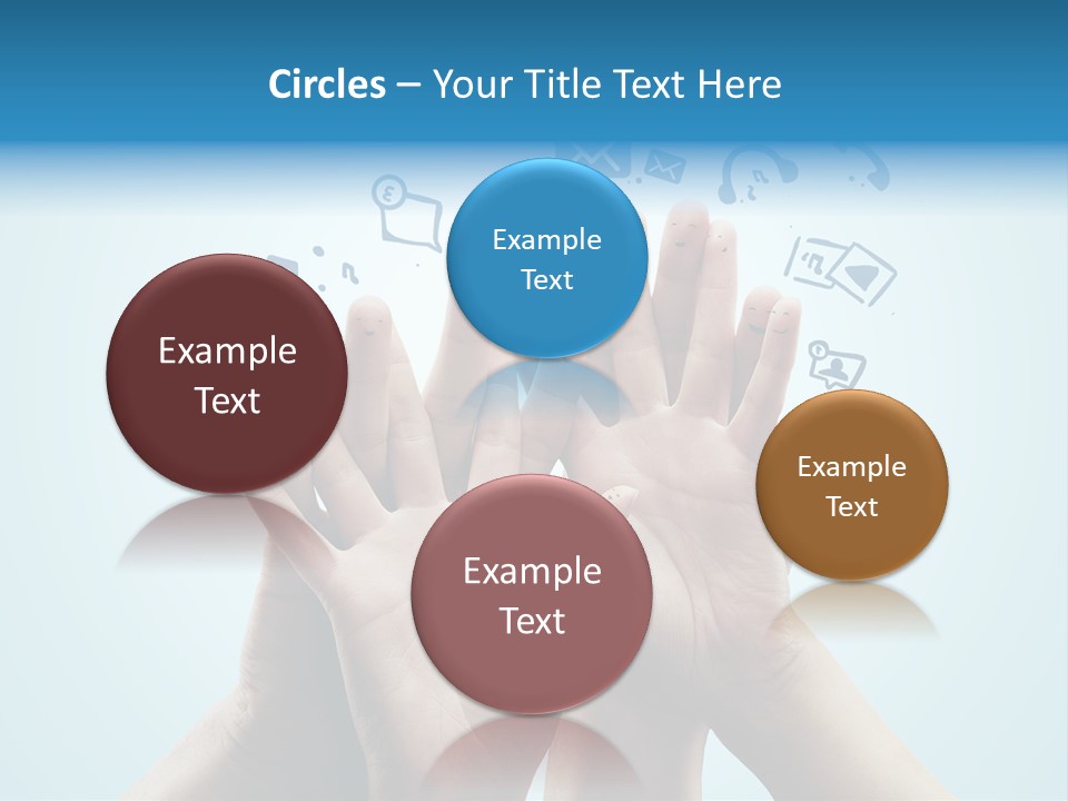 Friend Icon Symbol PowerPoint Template