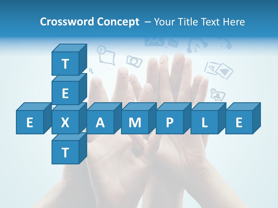 Friend Icon Symbol PowerPoint Template