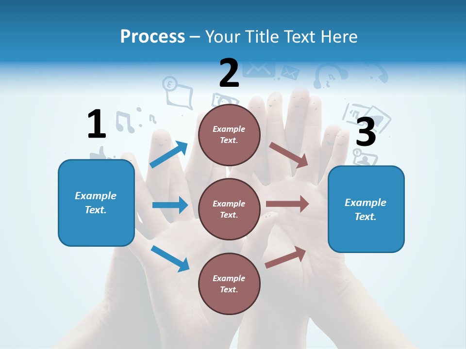 Friend Icon Symbol PowerPoint Template