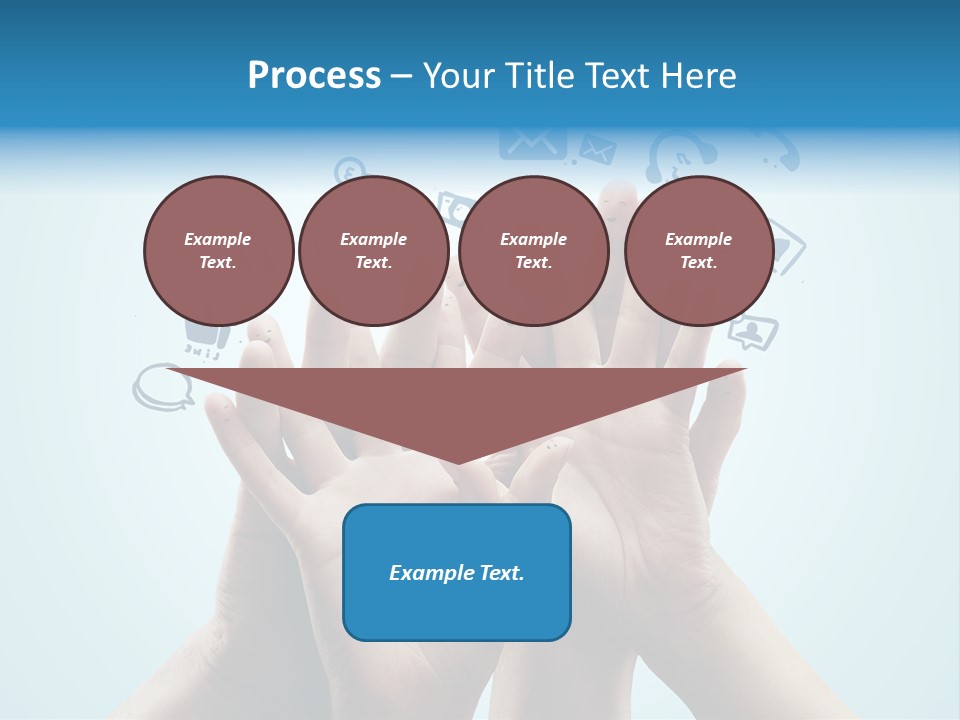 Friend Icon Symbol PowerPoint Template