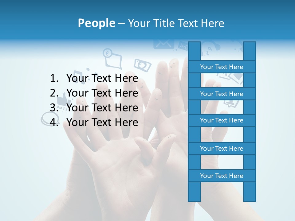 Friend Icon Symbol PowerPoint Template
