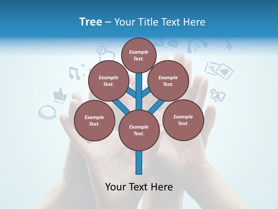 Friend Icon Symbol PowerPoint Template