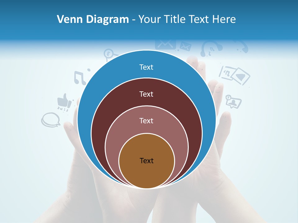 Friend Icon Symbol PowerPoint Template