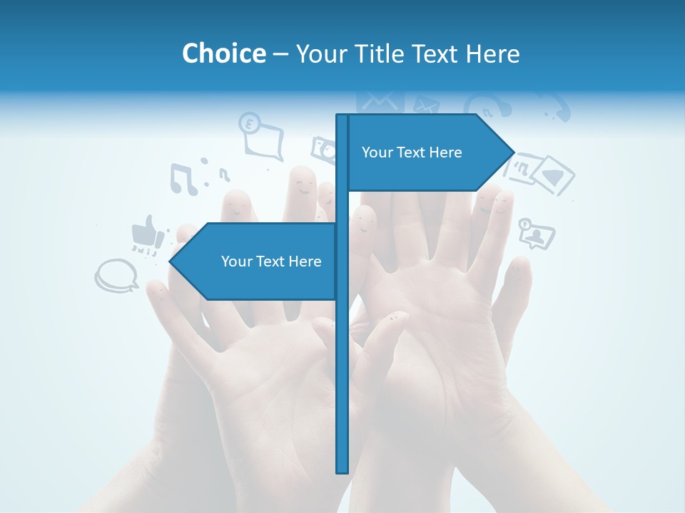 Friend Icon Symbol PowerPoint Template