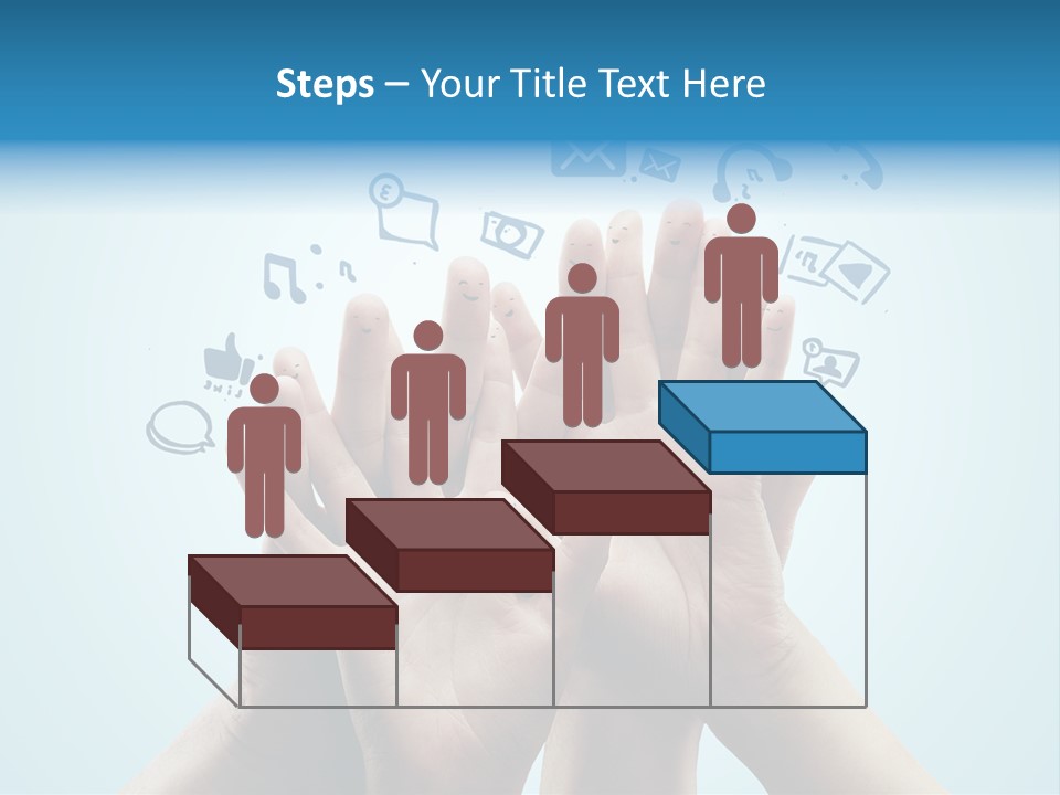 Friend Icon Symbol PowerPoint Template