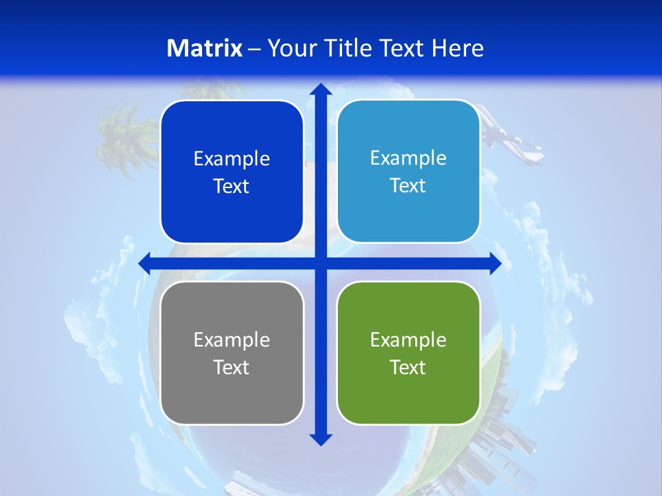 Ocean Tourism Rest PowerPoint Template