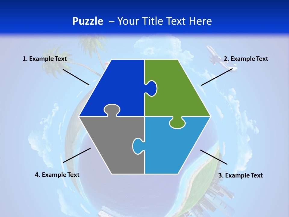 Ocean Tourism Rest PowerPoint Template