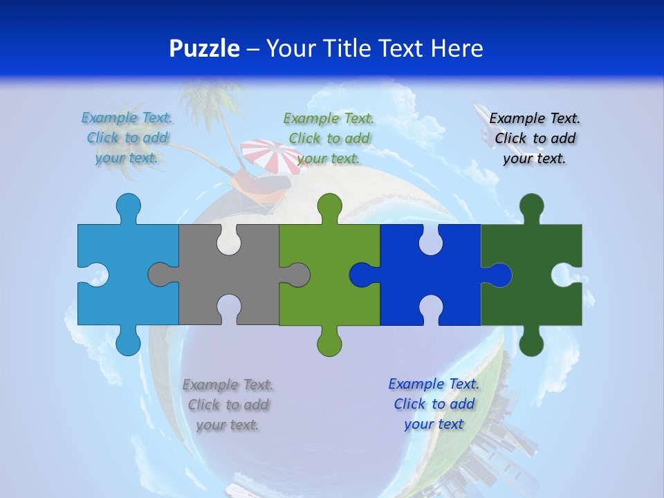 Ocean Tourism Rest PowerPoint Template