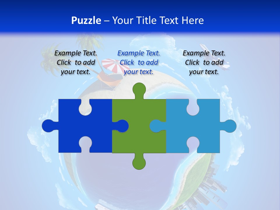 Ocean Tourism Rest PowerPoint Template