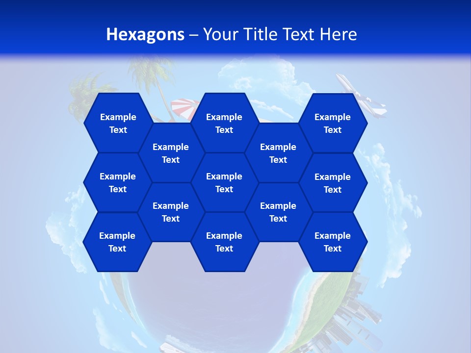 Ocean Tourism Rest PowerPoint Template