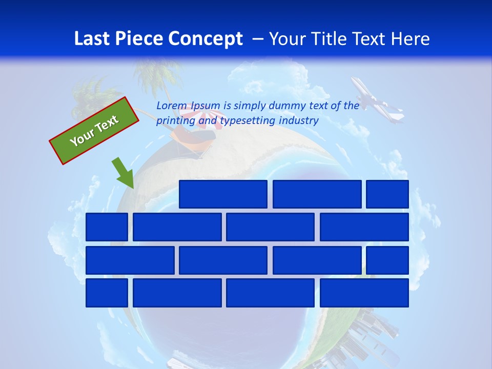 Ocean Tourism Rest PowerPoint Template