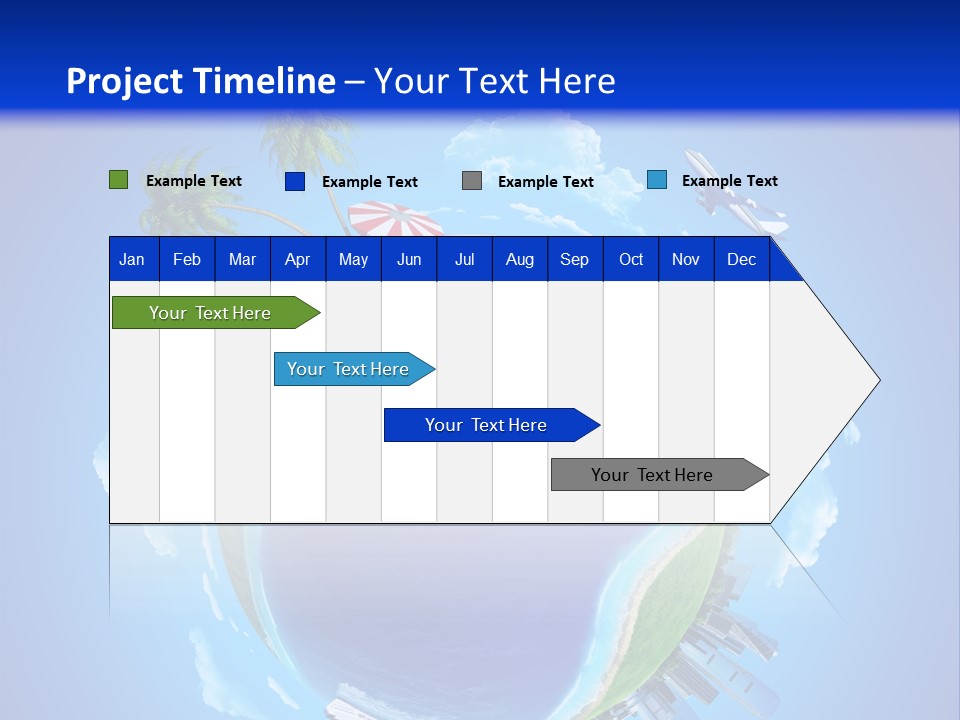 Ocean Tourism Rest PowerPoint Template