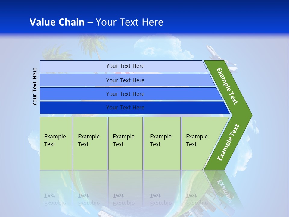 Ocean Tourism Rest PowerPoint Template