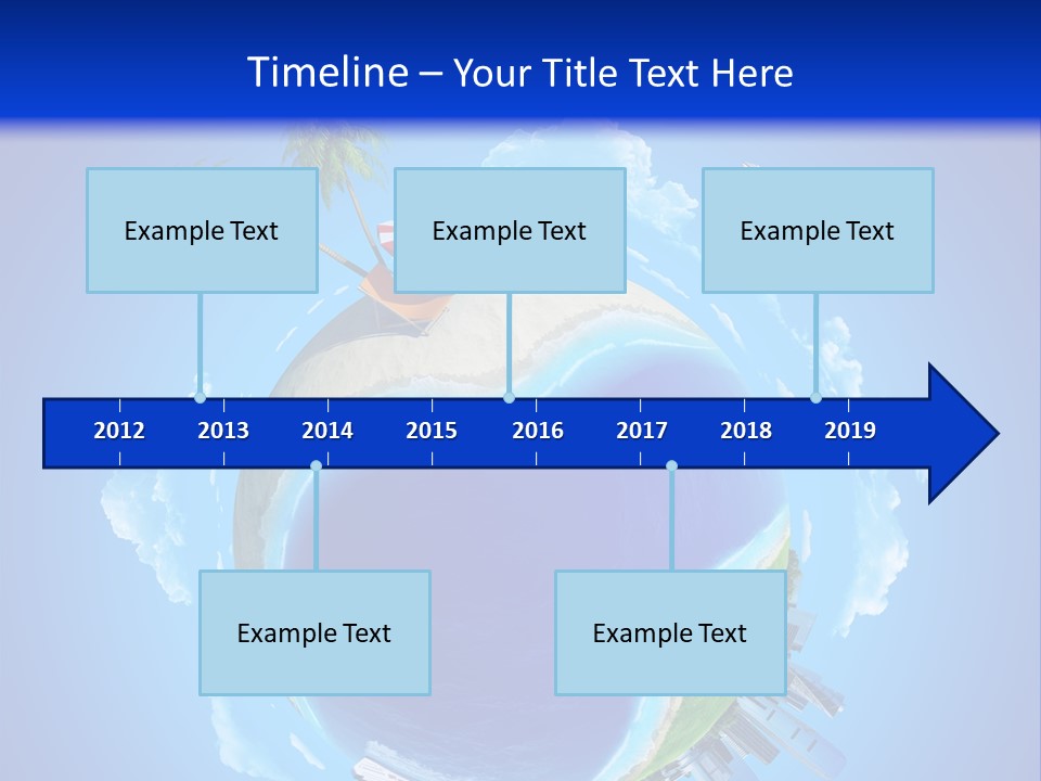 Ocean Tourism Rest PowerPoint Template