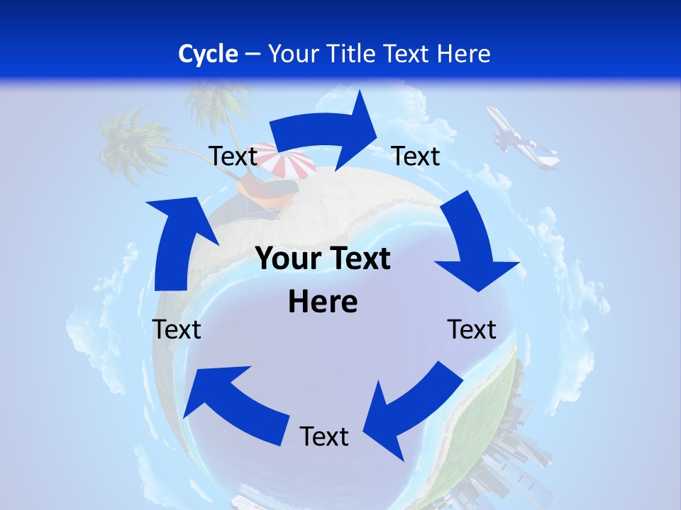 Ocean Tourism Rest PowerPoint Template