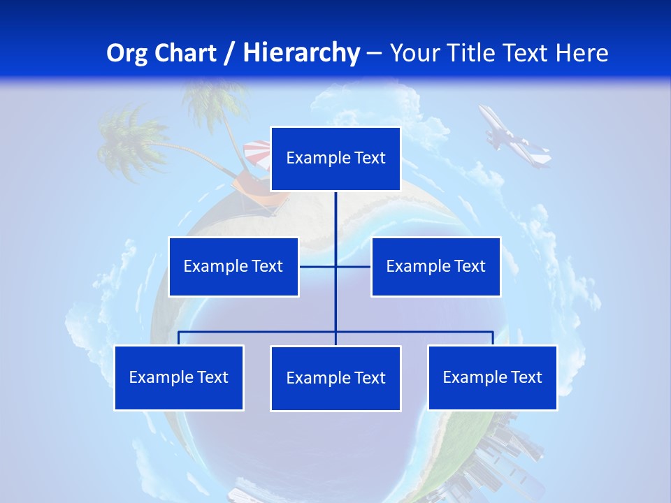 Ocean Tourism Rest PowerPoint Template
