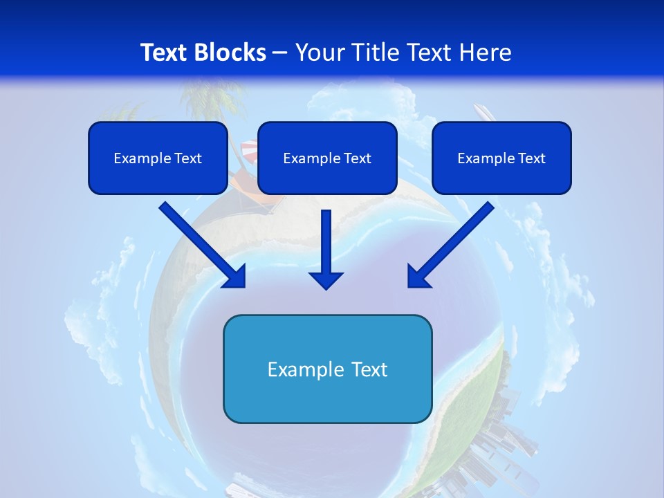 Ocean Tourism Rest PowerPoint Template