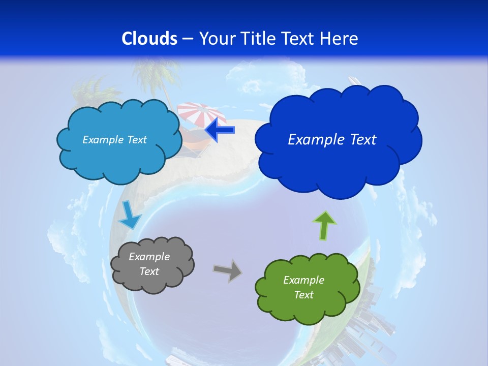 Ocean Tourism Rest PowerPoint Template