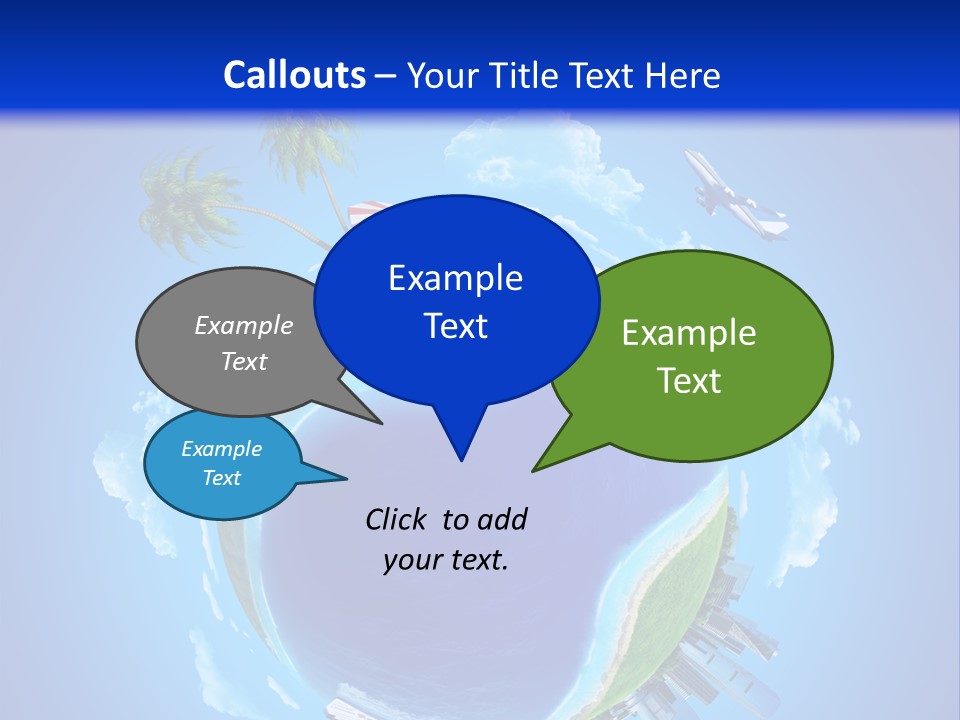 Ocean Tourism Rest PowerPoint Template