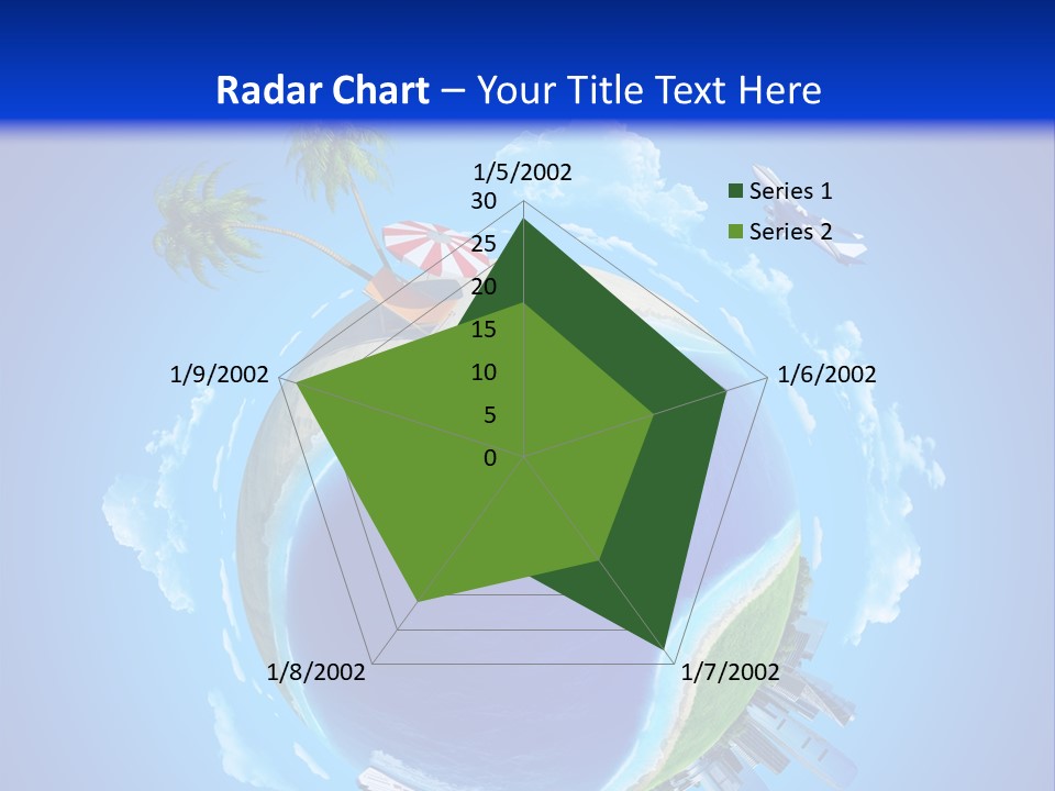 Ocean Tourism Rest PowerPoint Template