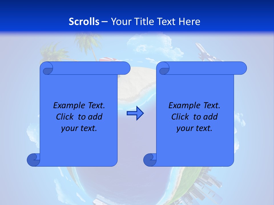 Ocean Tourism Rest PowerPoint Template