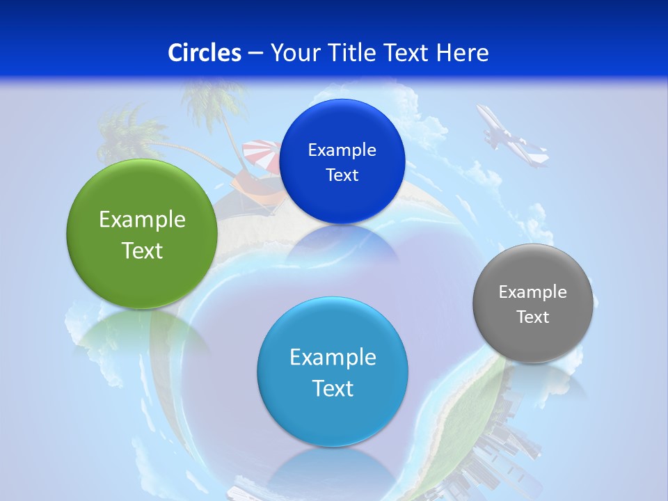 Ocean Tourism Rest PowerPoint Template