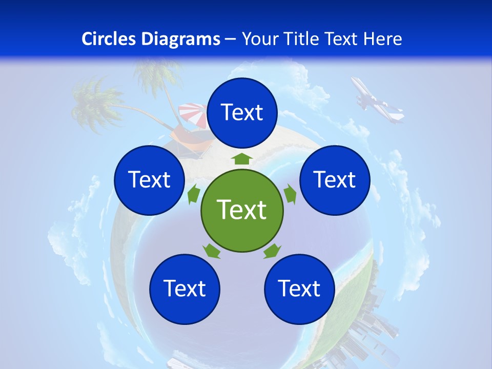 Ocean Tourism Rest PowerPoint Template