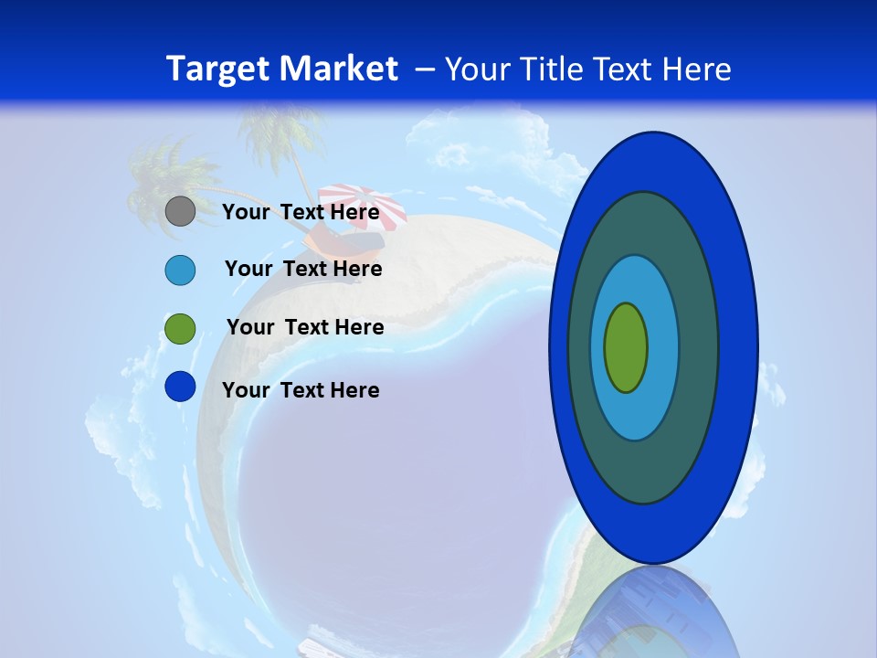 Ocean Tourism Rest PowerPoint Template