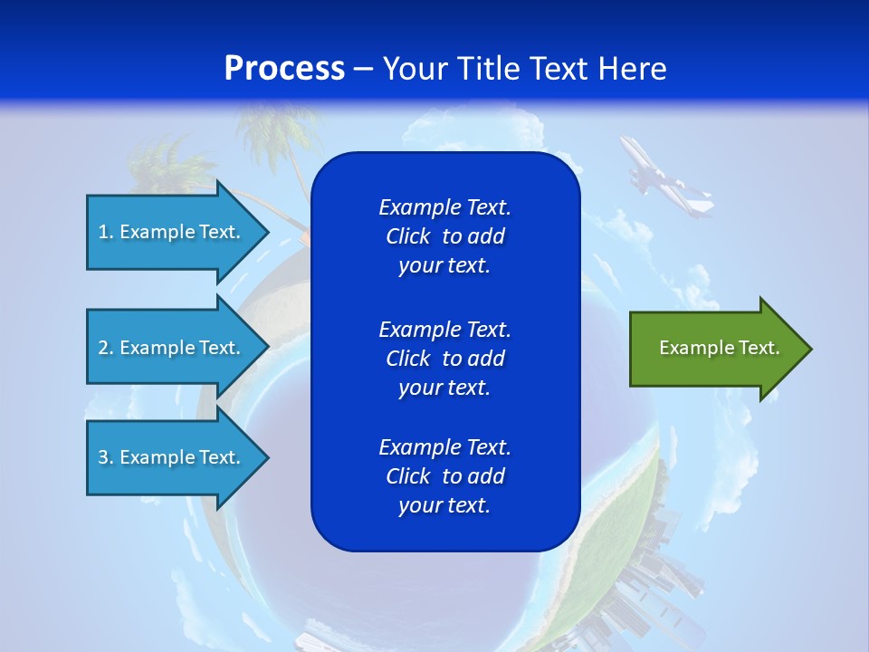 Ocean Tourism Rest PowerPoint Template