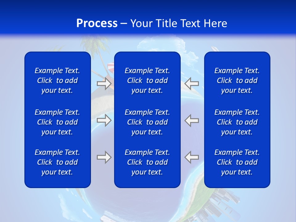 Ocean Tourism Rest PowerPoint Template