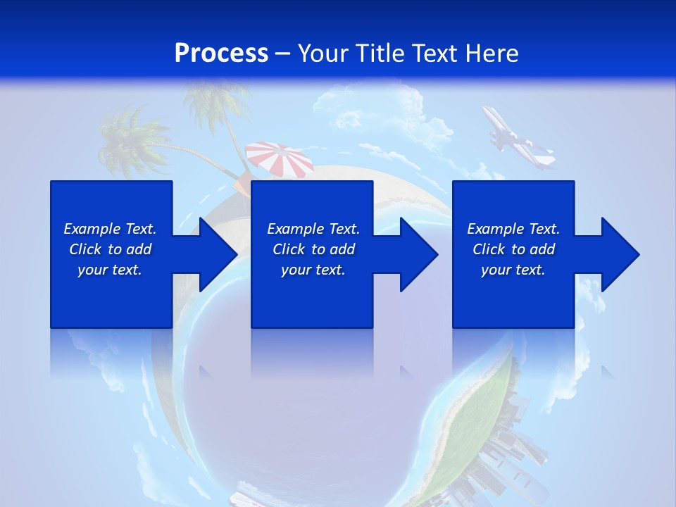Ocean Tourism Rest PowerPoint Template