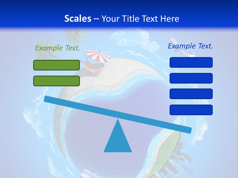 Ocean Tourism Rest PowerPoint Template