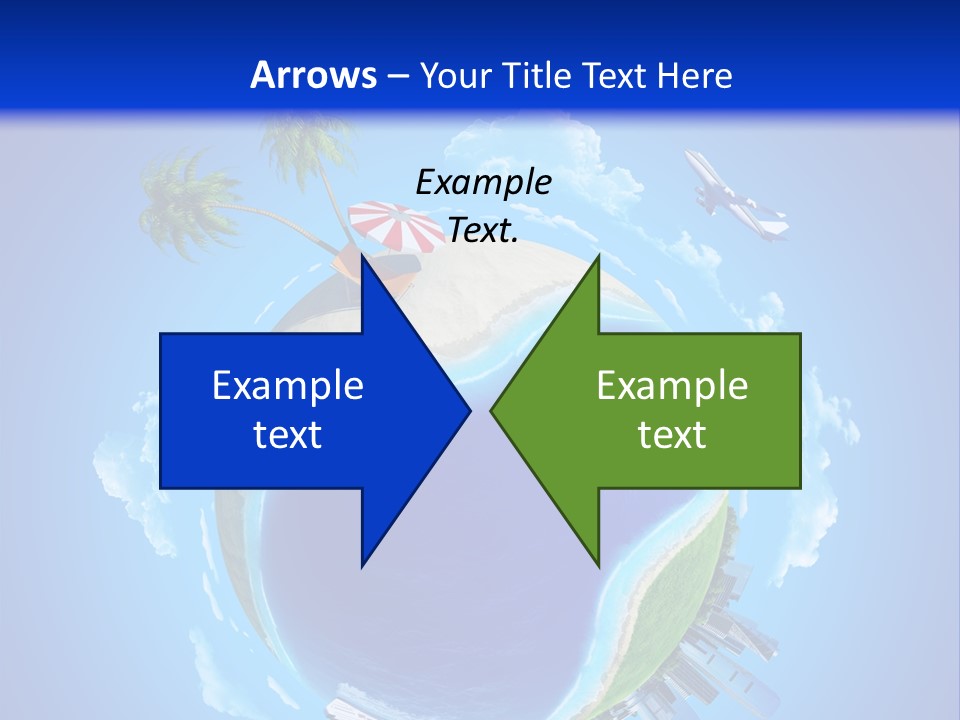 Ocean Tourism Rest PowerPoint Template