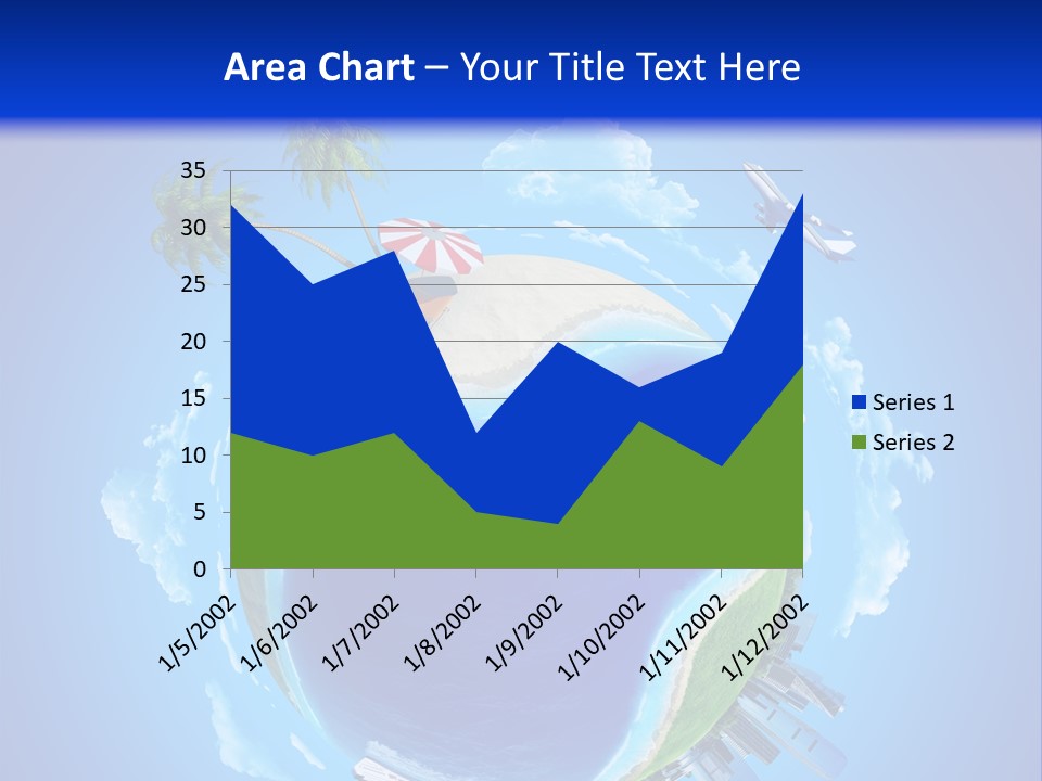 Ocean Tourism Rest PowerPoint Template
