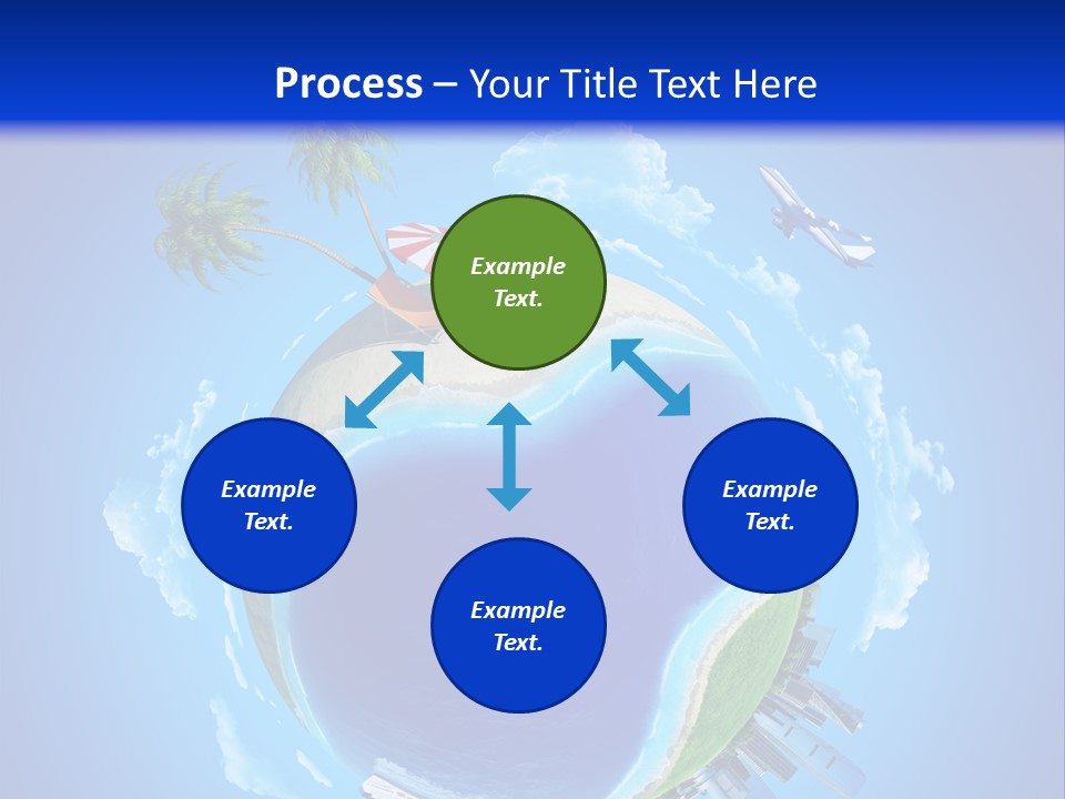 Ocean Tourism Rest PowerPoint Template
