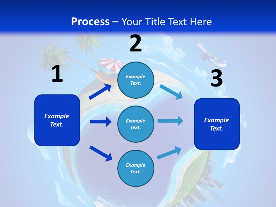 Ocean Tourism Rest PowerPoint Template